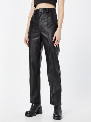 Regular Pantalon 'CLEO' Bardot en noir : devant