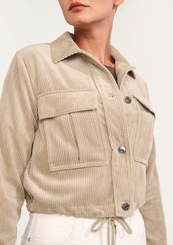 comma casual identity Between-Season Jacket in Beige