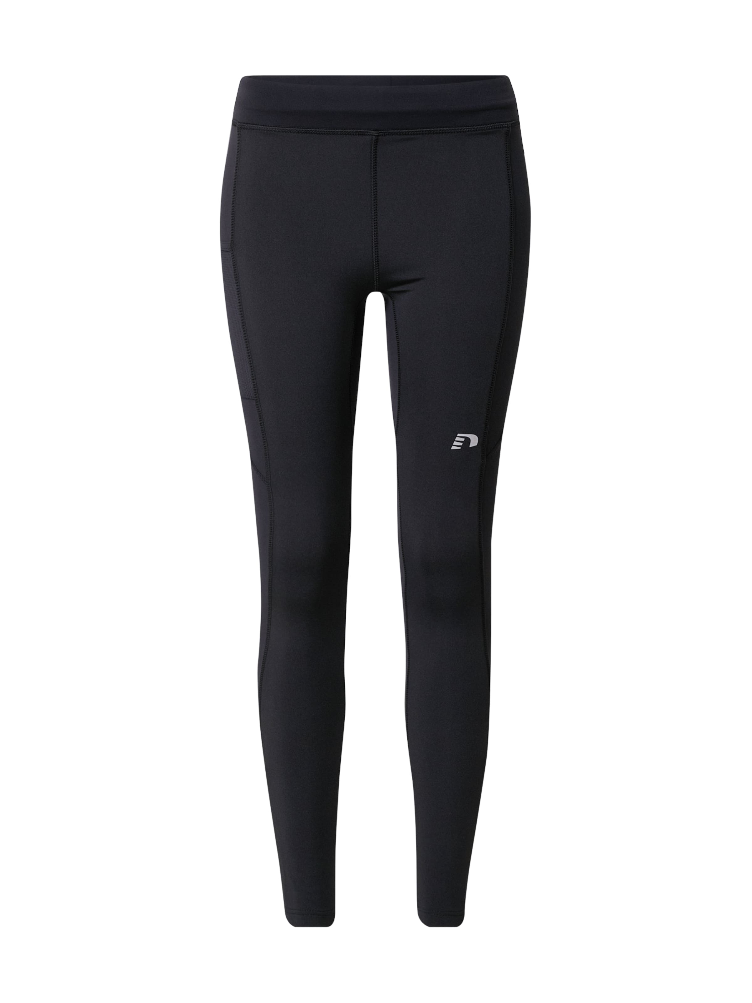 Skinny Pantaloni sportivi di Newline in nero: frontale