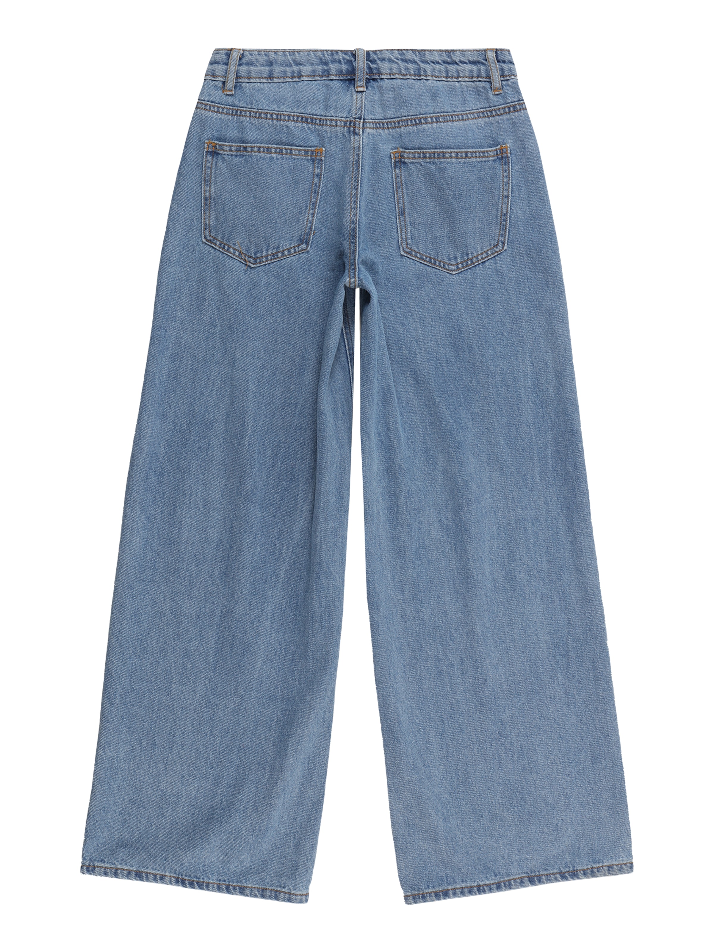 LMTD Wide Leg Jeans 'NLFKIZZA' in Blau