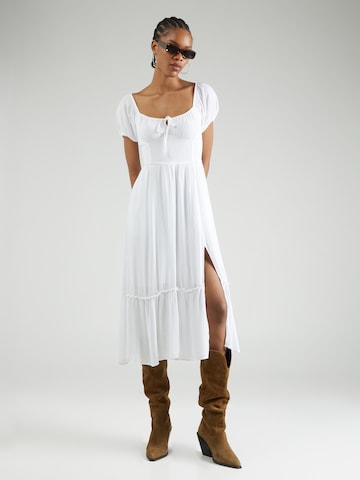 HOLLISTER Φόρεμα 'SOFIA FRANCHIS' σε λευκό: μπροστά