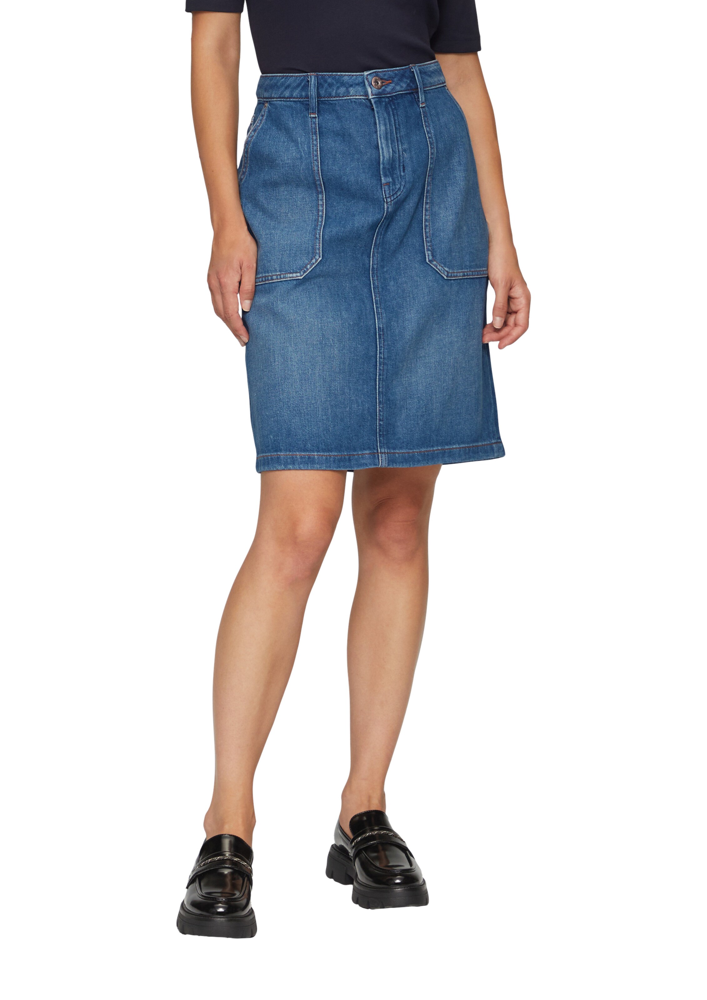 Jupe s.Oliver en bleu : devant