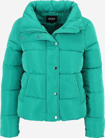 ONLY Prehodna jakna 'COOL' | zelena barva: sprednja stran