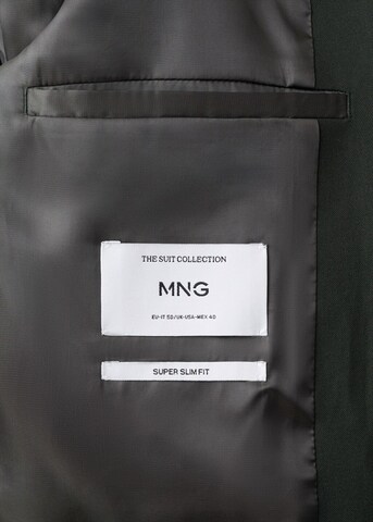 MANGO MAN Super Slim Fit Sakko 'Paris' in Grün