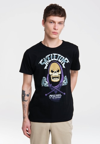 LOGOSHIRT Shirt 'Skeletor' in Gemengde kleuren: voorkant