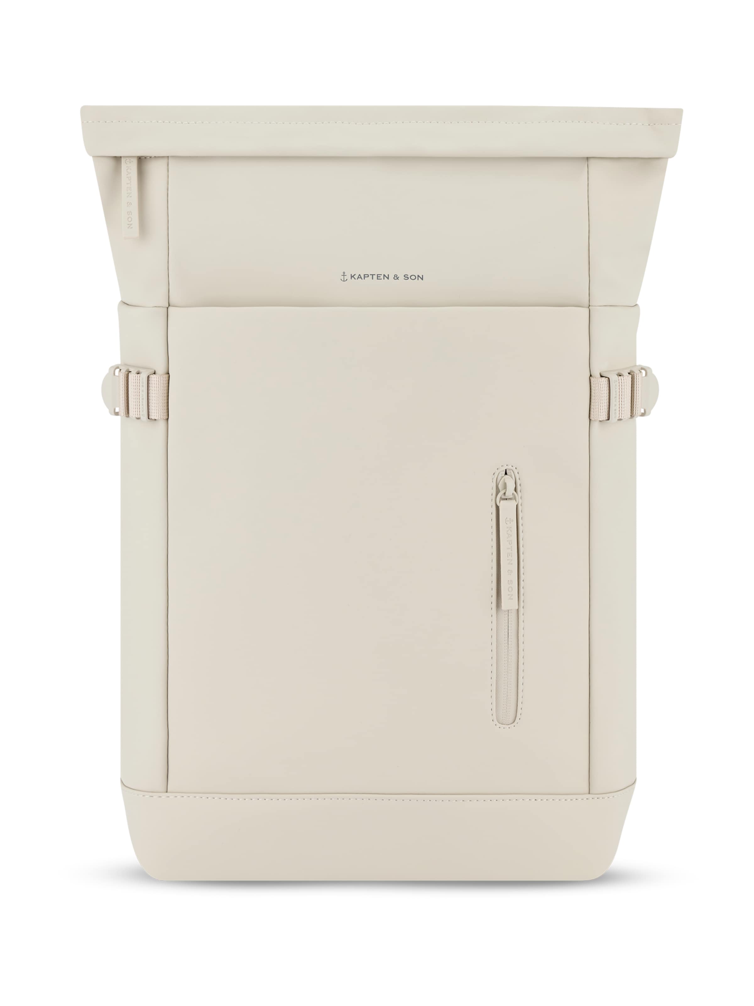 Kapten & Son Batoh 'Helsinki' – béžová: přední strana