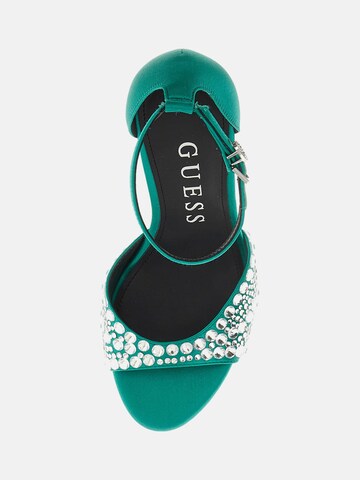 GUESS Strap Sandals in Green