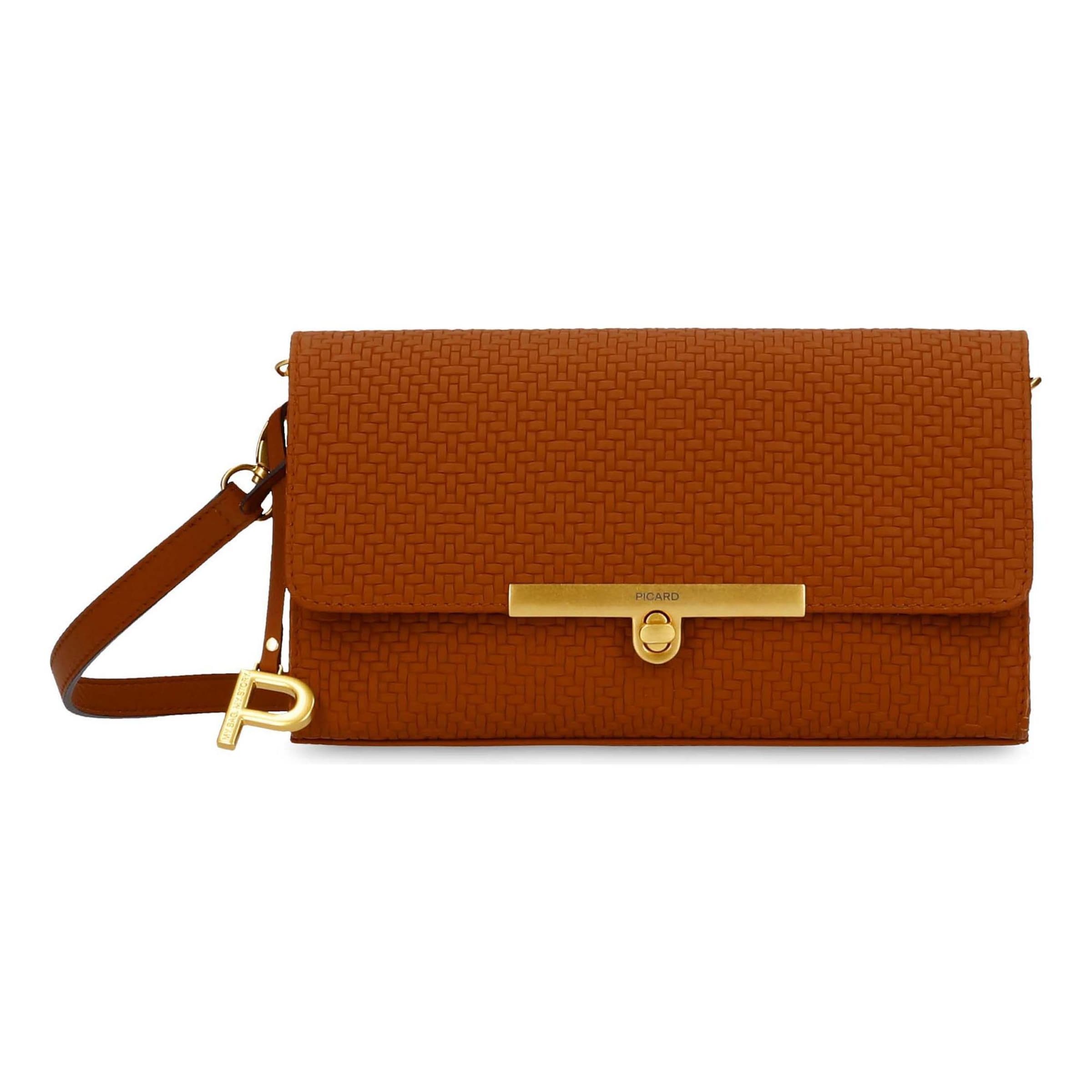 Sac bandoulière Picard en marron