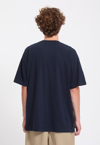 Volcom T-Shirt 'Before I Break' in Blau