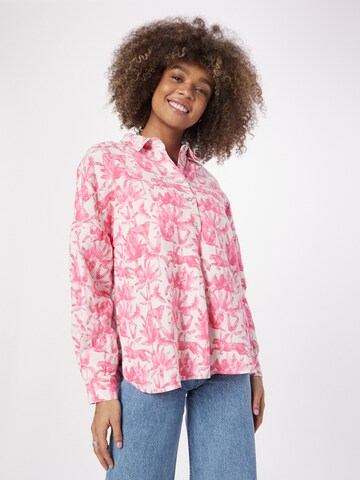 Frieda & Freddies NY Blouse in Roze: voorkant