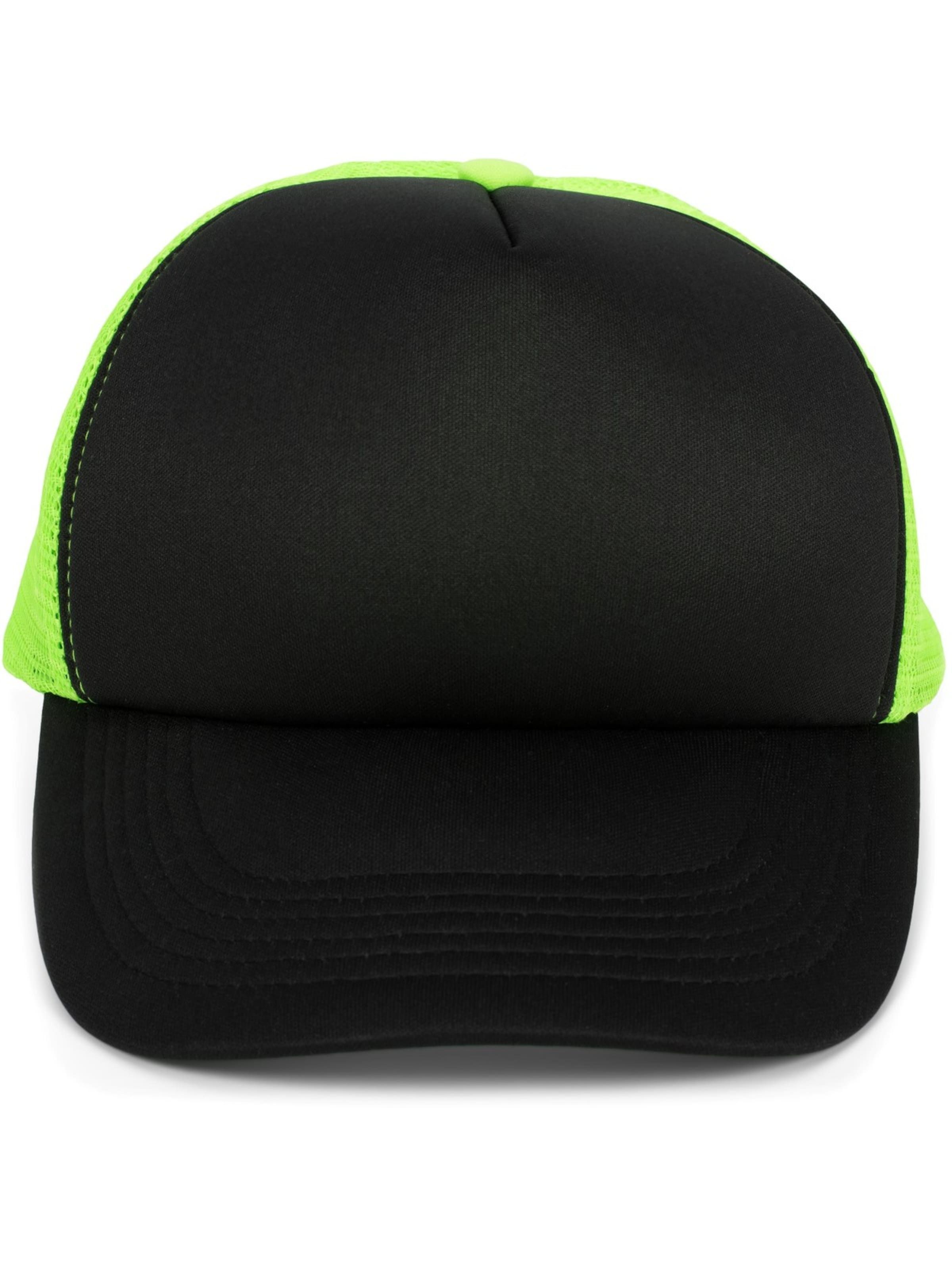 styleBREAKER Cap '5-Panel Mesh Cap' in Green