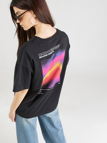 T-shirt oversize 'SOUNDWAVES' CONVERSE en noir