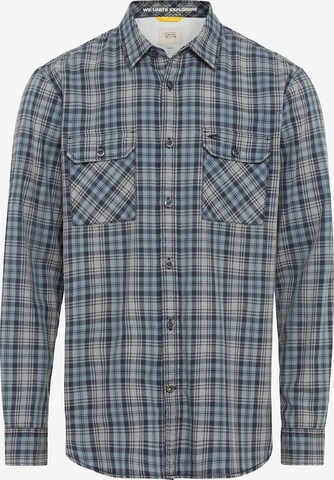 CAMEL ACTIVE Regular fit Button Up Shirt in Blue: front