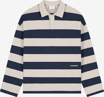 Pockies Shirt in Blauw: voorkant