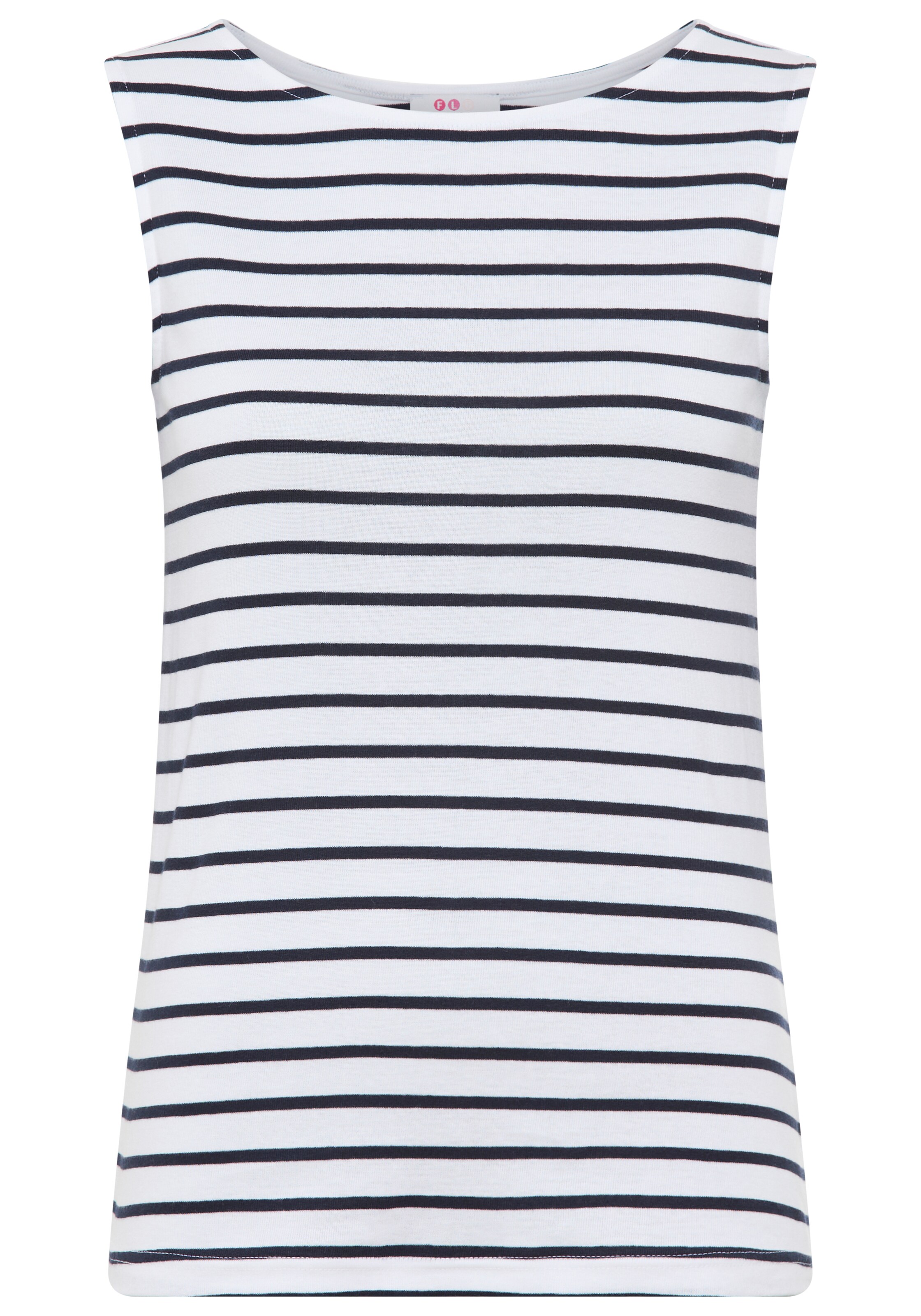 FLASHLIGHTS Top in Blau: Vorderseite