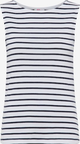 FLASHLIGHTS Top in Blau: Vorderseite
