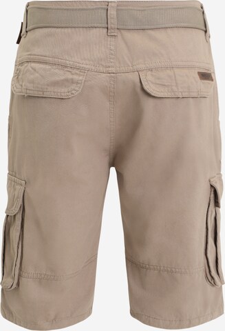 INDICODE JEANS Regular Cargo Pants 'Monroe' in Beige