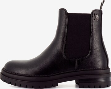 Bottines 'Nikita' US POLO ASSN. en noir : devant