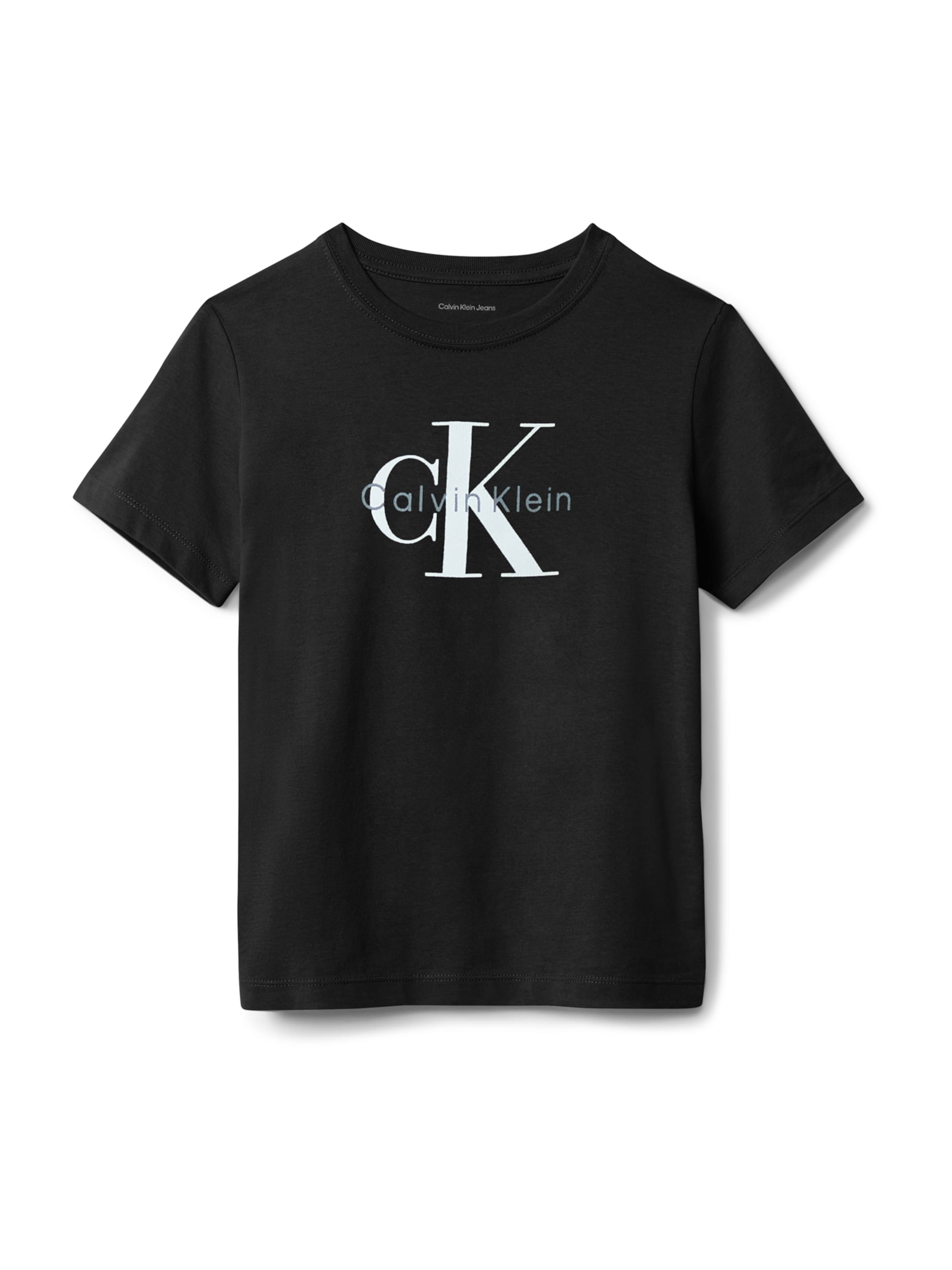 Calvin Klein Jeans Μπλουζάκι σε μαύρο: μπροστά