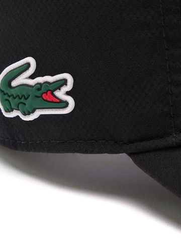 LACOSTE Hætte 'CAP BLACK' i sort