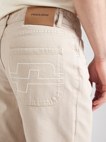 Pegador Regular Jeans 'Legra' in Beige