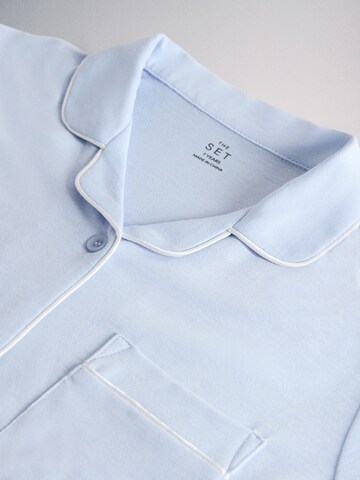 The Set Nachtkledij in Blauw