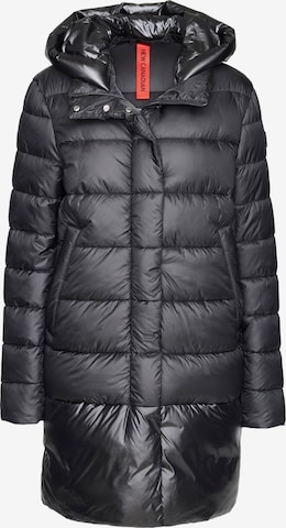 NEW CANADIAN Steppjacke in Schwarz: Vorderseite