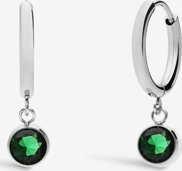 Lucardi Oorbellen in Zilver: voorkant