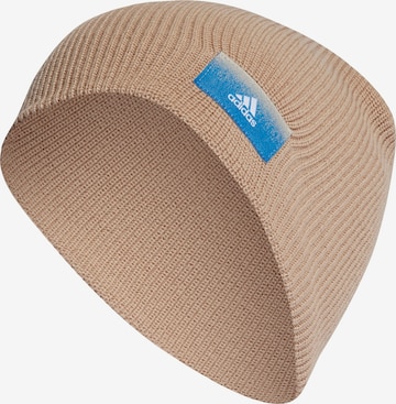 Casquette de sport ADIDAS SPORTSWEAR en beige : devant