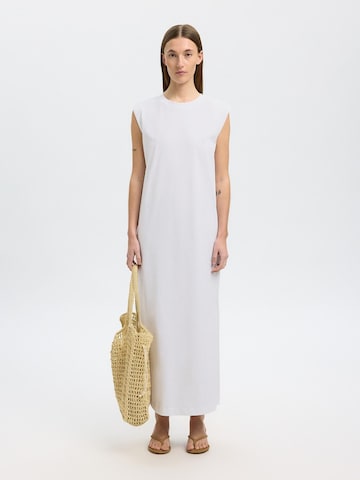 SELECTED FEMME Dress in White: front