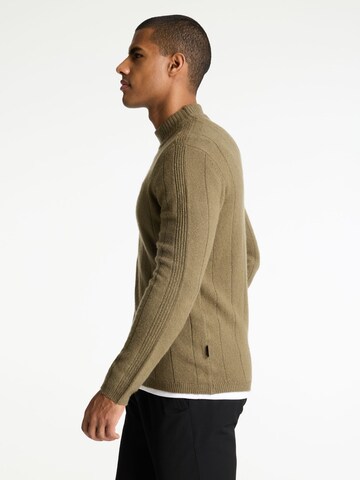 Pull-over 'Track Mock' CHASIN' en vert