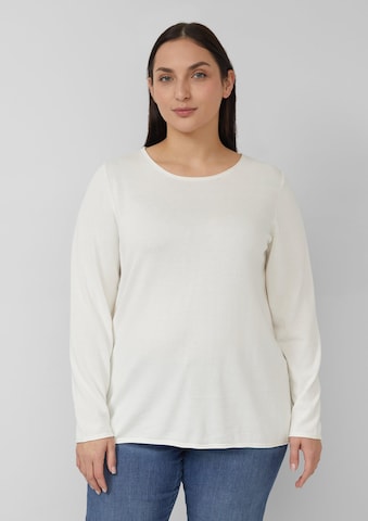 s.Oliver Pullover in Beige: Vorderseite