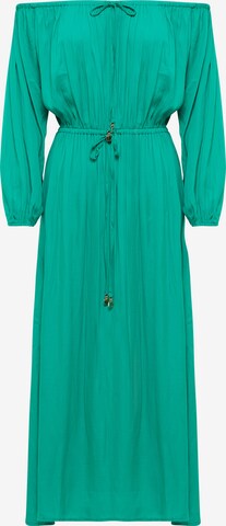 The Fated Dress 'SINEAD' in Green: front