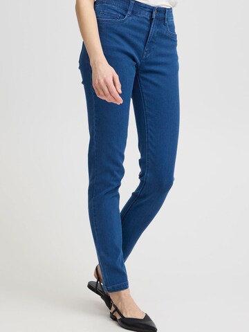 Slimfit Jeans di Fransa in blu: frontale