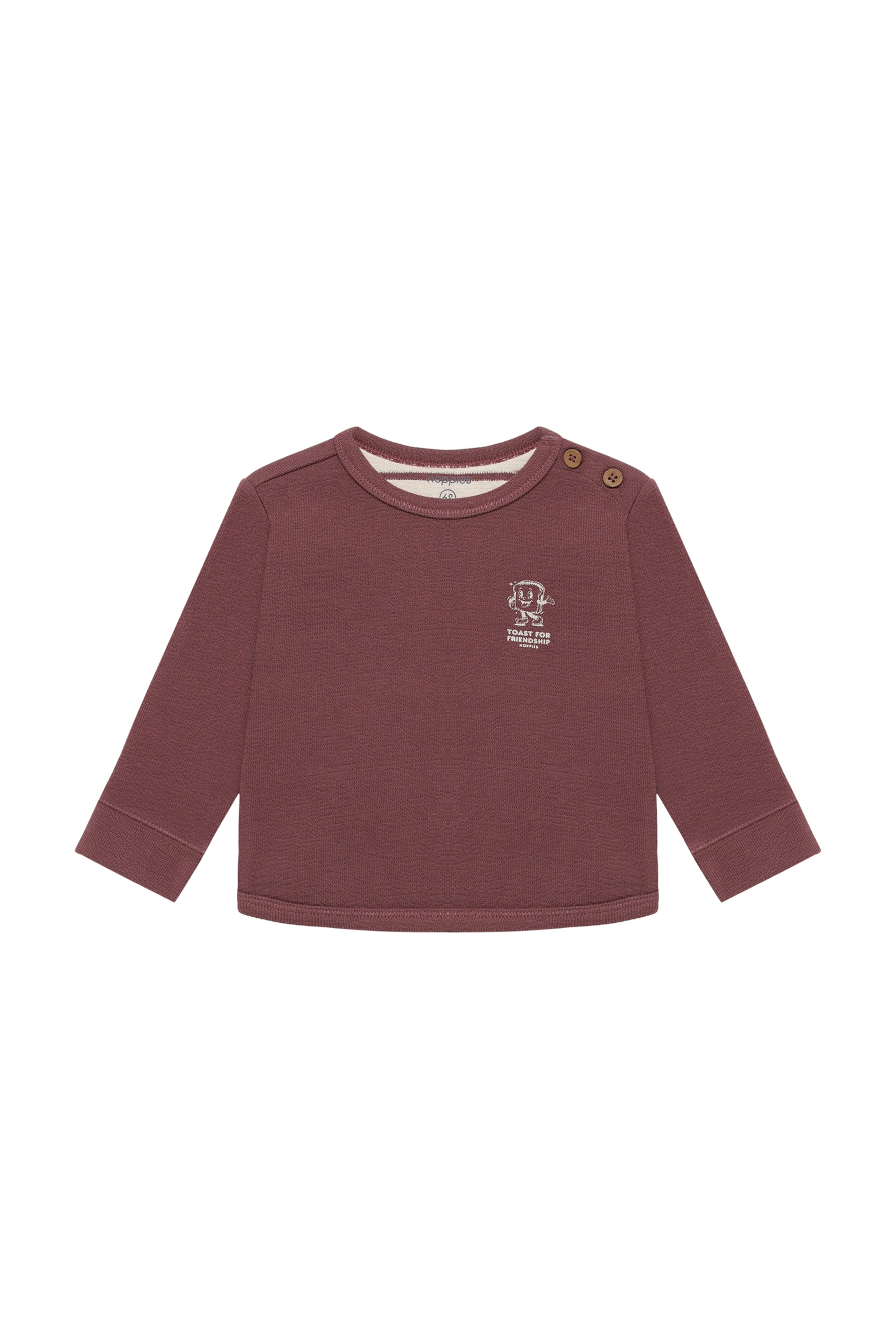 Noppies Shirt in Rood: voorkant