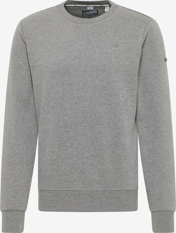 Sweat-shirt DreiMaster Vintage en gris : devant