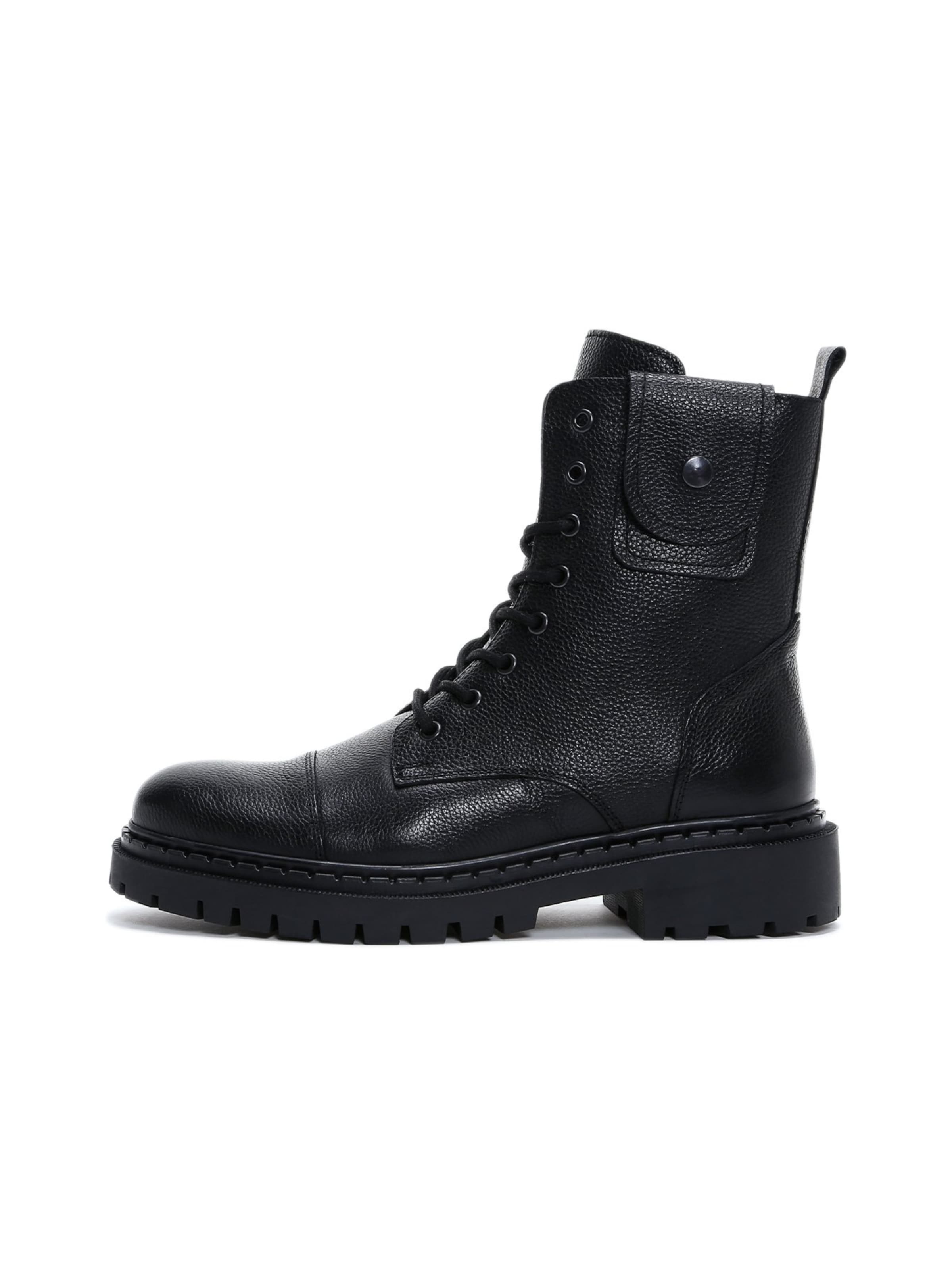 Derimod Lace-up boots in Black: front