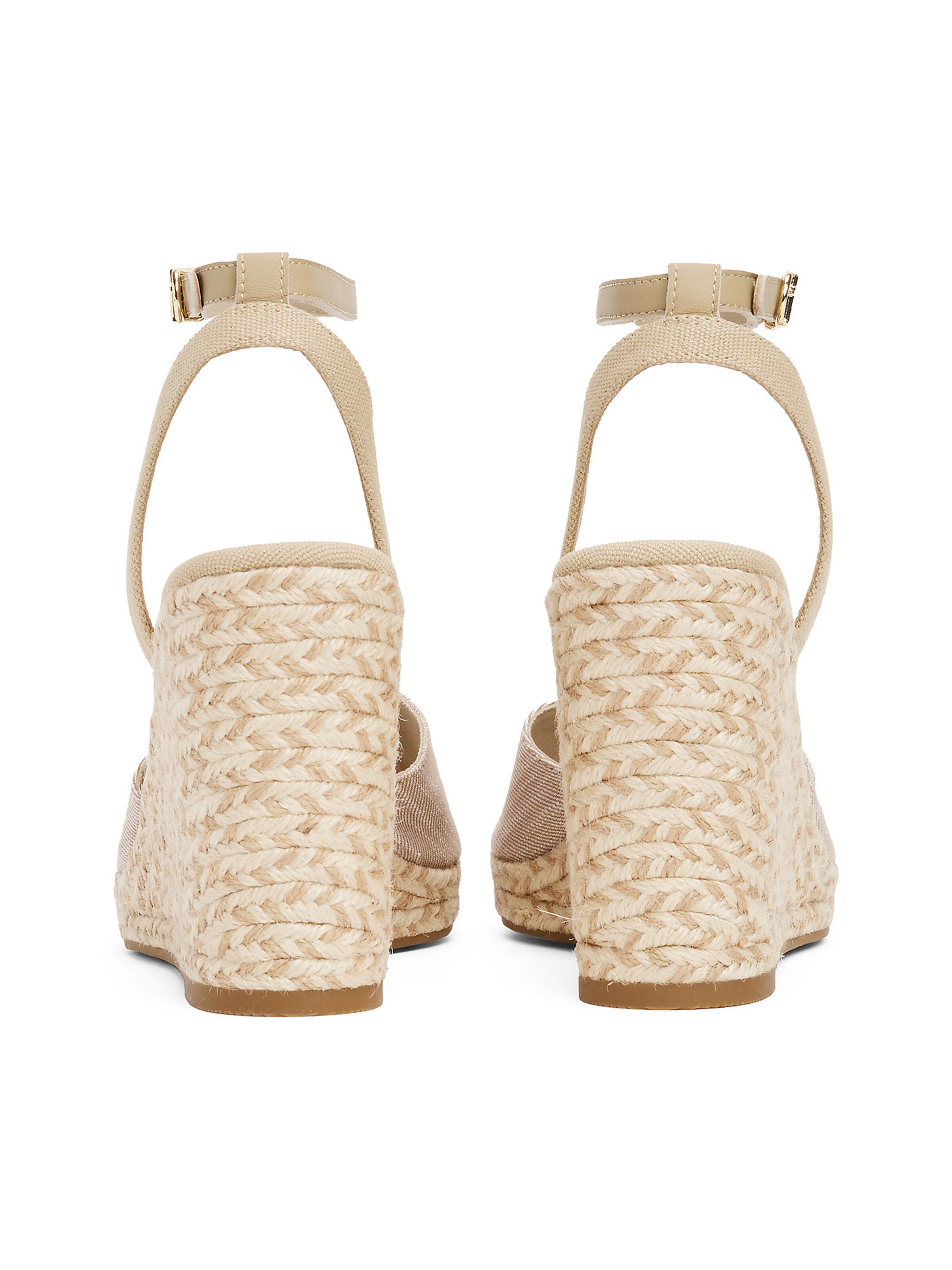 TOMMY HILFIGER Sandale in Beige