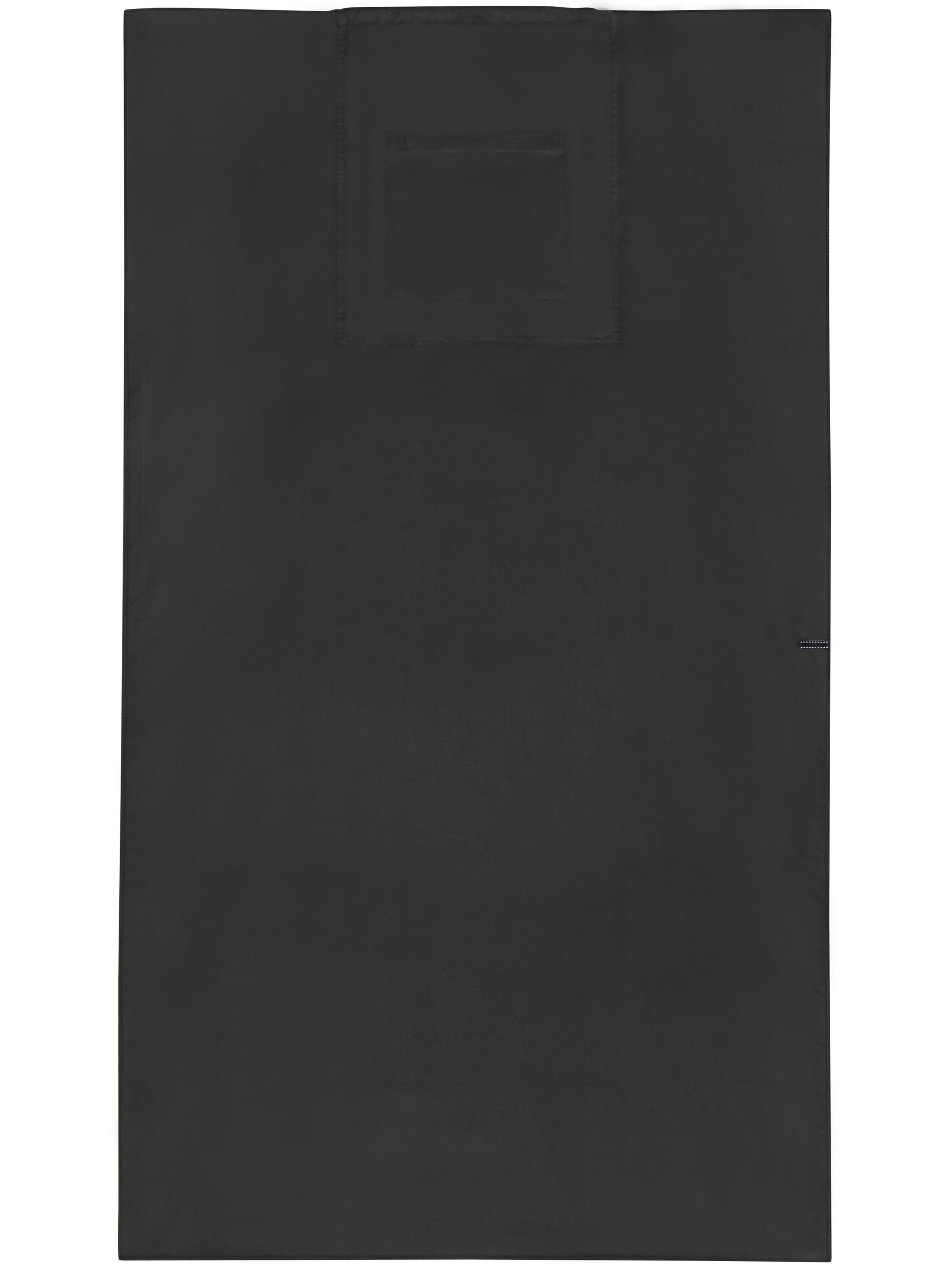 normani Badehandtuch mit Rucksackfunktion ' ' in Schwarz