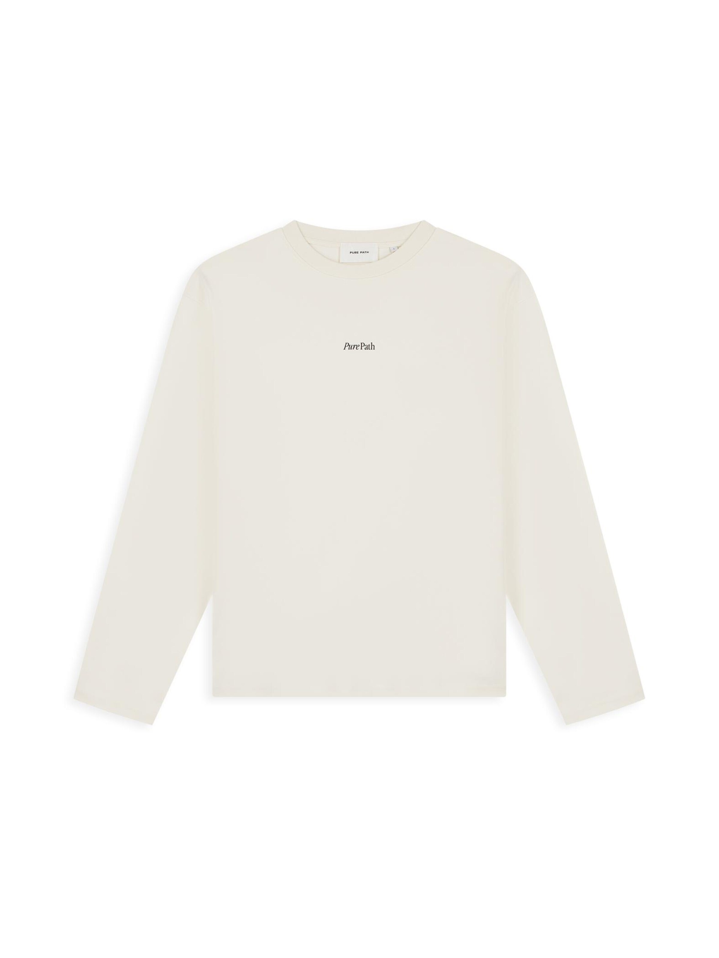 Pure Path Shirt in Beige: front