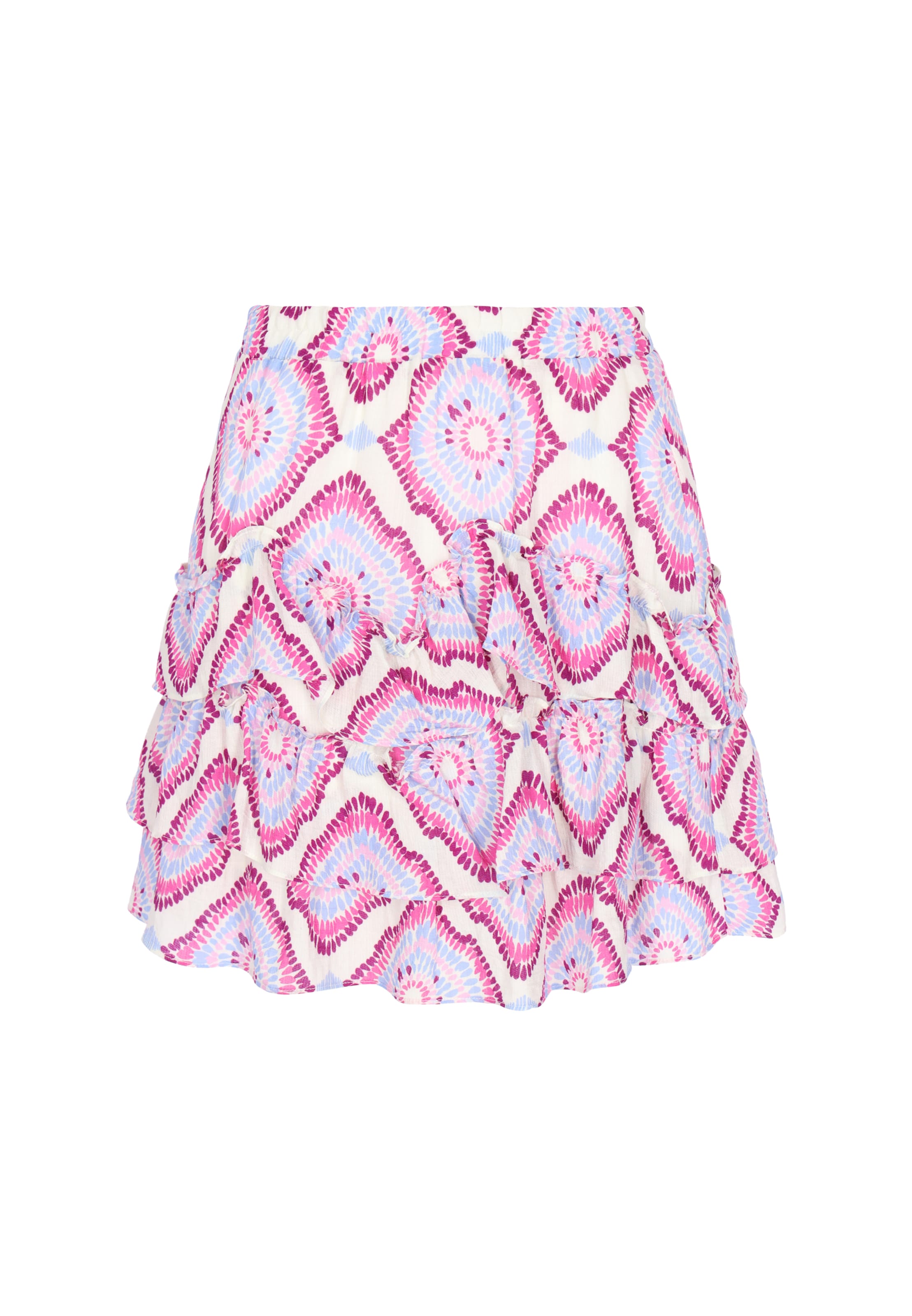 Jupe IZIA en rose : devant