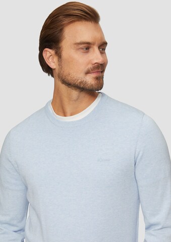 s.Oliver Pullover i blå