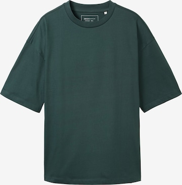 TOM TAILOR DENIM Shirt in Groen: voorkant