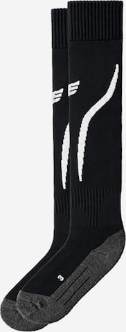 ERIMA Soccer Socks in Black: front