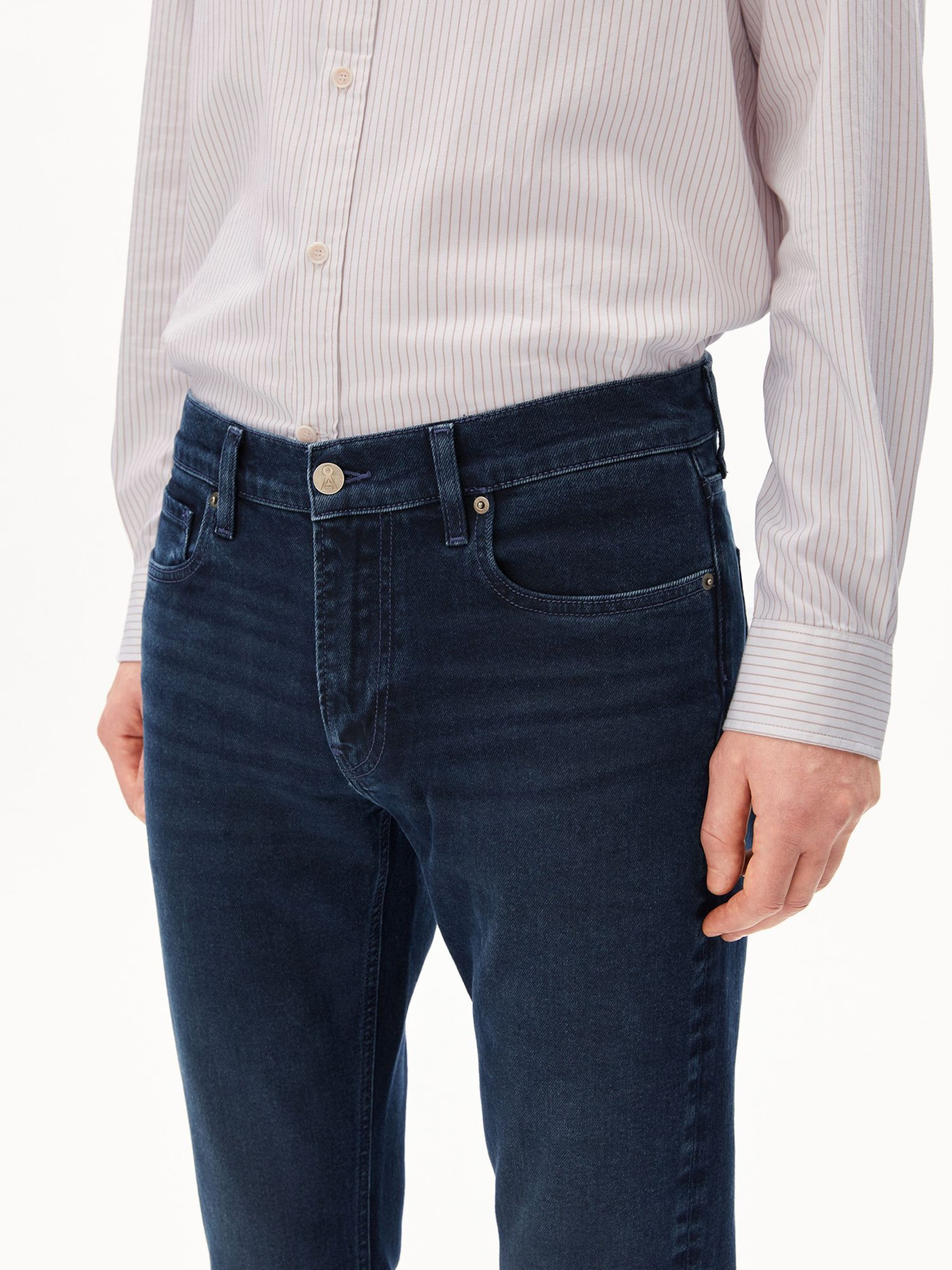 Coupe slim Jean ARMEDANGELS en bleu