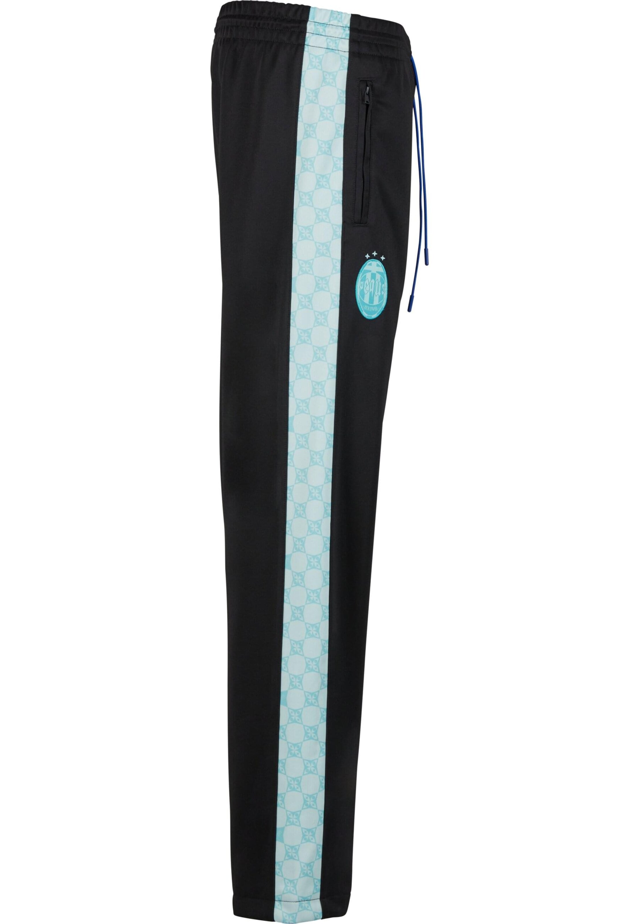 Pequs Ohlapna forma Hlače | črna barva