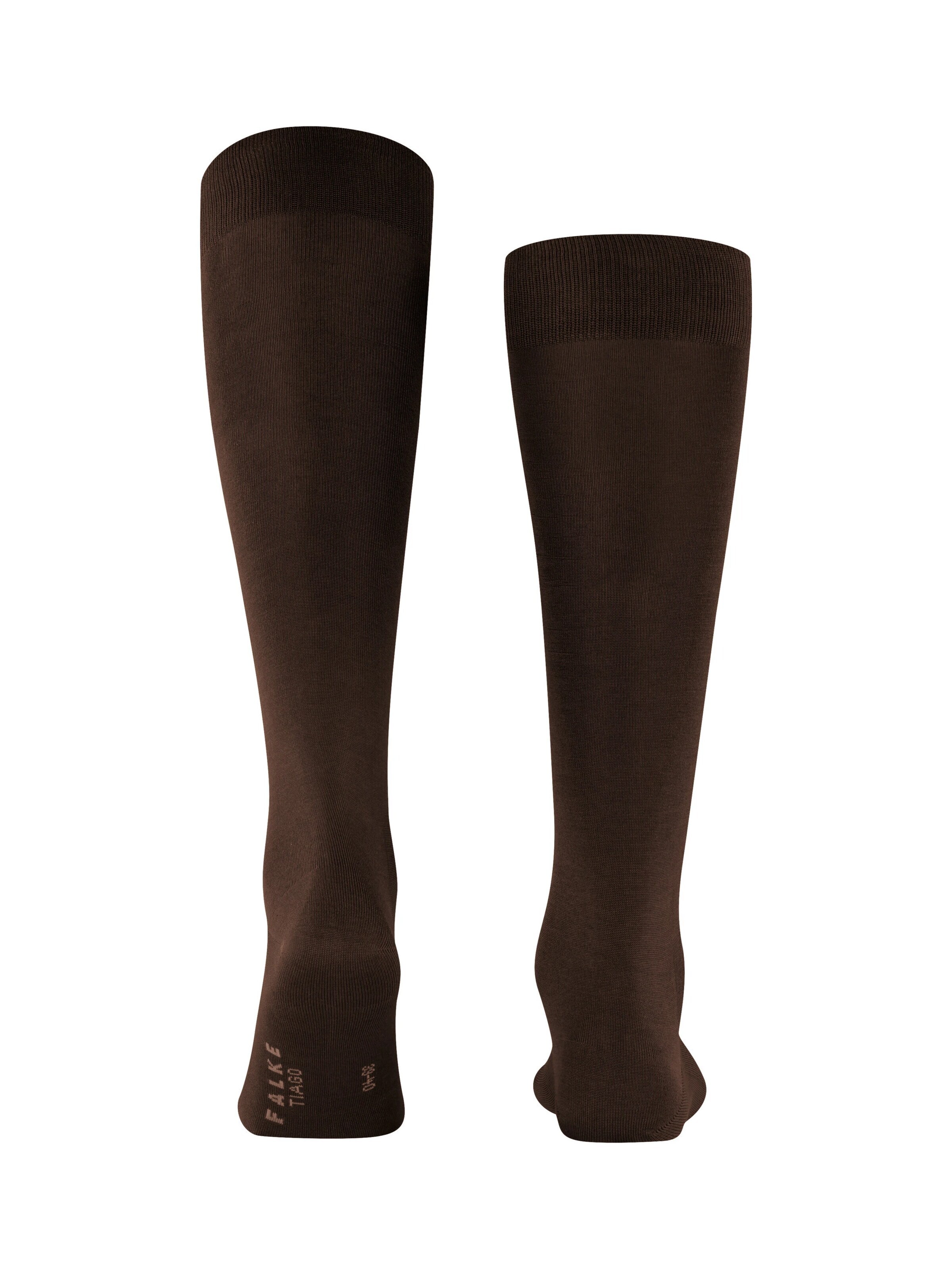 FALKE Knee High Socks 'Tiago' in Brown