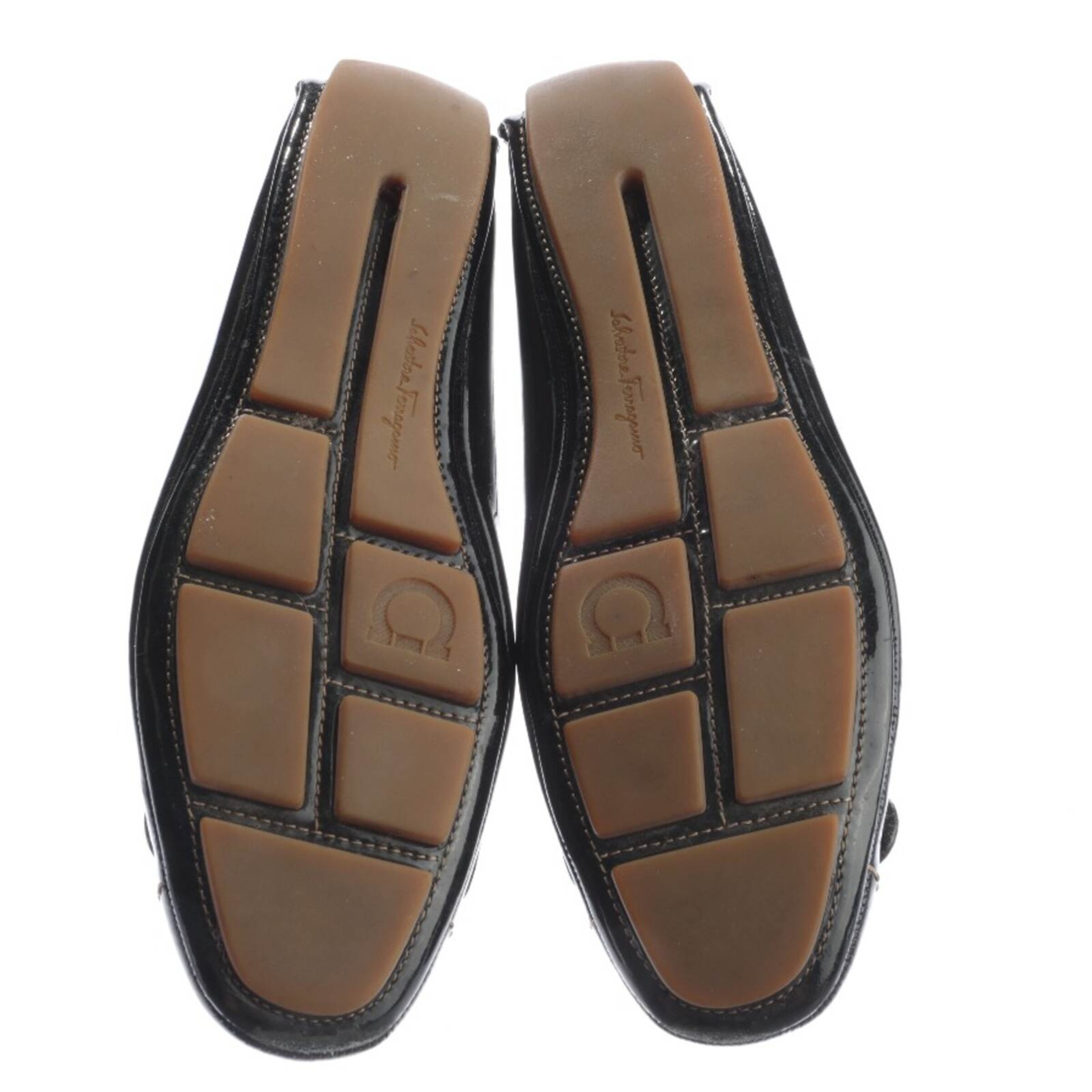 Salvatore Ferragamo Halbschuhe 37 in Schwarz