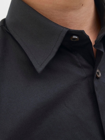 Coupe regular Chemise Jack & Jones Junior en noir
