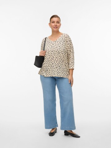 Vero Moda Curve Pullover 'VMCBriannamix' i brun